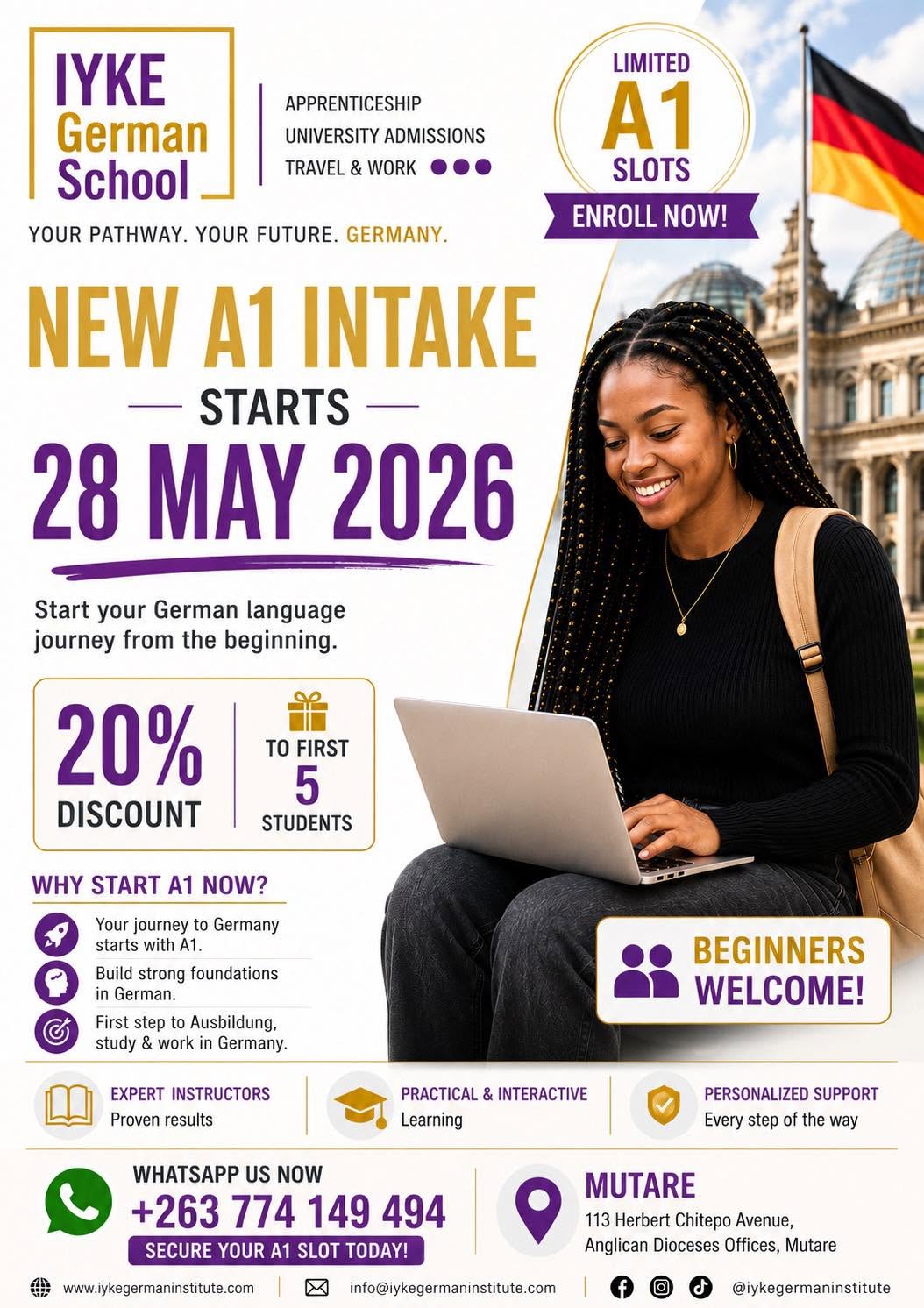 Winstone Ntemanyanza Germany video series preview